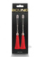 Bound Nipple Clamps T1 Red