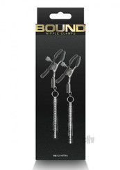 Bound Nipple Clamps D3 Gunmetal