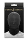 Fetish Fashion Zippered Mouth Hood Blk - view 2