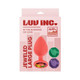 Luv Inc Jp33 Jeweled Large Plug With 3 Stones Coral - view 2