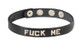 Wordband Collar - Black - view 3