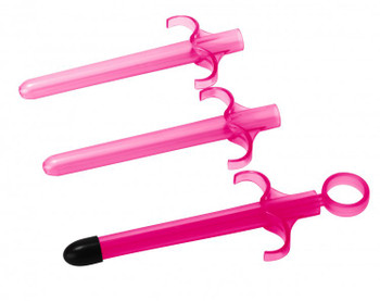 The Lubricant Launcher Applier 3 Pack - Pink Sex Toy For Sale