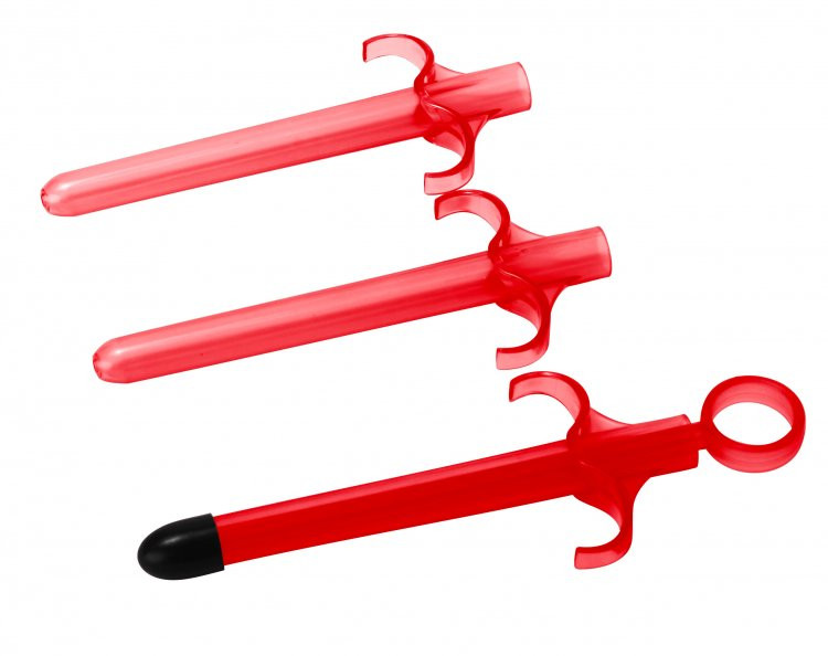 Lubricant Launcher Applier 3 Pack Red The Best Adult