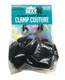 Af Nipple Clamps Black Puff Balls