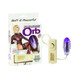 Pleasure Orb Vibrating Egg With Removable Soft Sleeve Multispeed Remote 2.75 Inch Purple - view 3