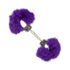 Ultra Fluffy Furry Cuffs Purple - view 2