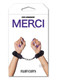 Merci Fluff Cuffs Black - view 2