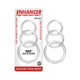 Enhancer Silicone Shaftrings Clear - view 2