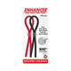 Enhancer Silicone Shaftties Red/black - view 2