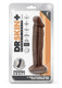 Dr Skin Plus Posable Dildo 6 Chocolate