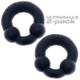 Oxballs Ultraballs 2-pack Erection ring Plus+silicone Special Edition Night - view 2