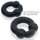 Oxballs Ultraballs 2-pack Erection ring Plus+silicone Special Edition Night - view 3