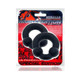 Oxballs Ultraballs 2-pack Erection ring Plus+silicone Special Edition Night - view 4