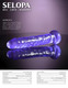 Selopa Slimplicity 6 In. Jelly Dong Purple