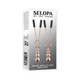Selopa Beaded Nipple Clamps Stainless Steel Rose Gold - view 2