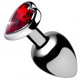 Booty Sparks Red Heart Gem - Small Anal Plug - view 4