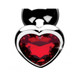 Booty Sparks Red Heart Gem - Small Anal Plug - view 6