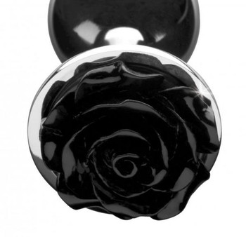 Booty Sparks Black Rose - Medium Anal Plug