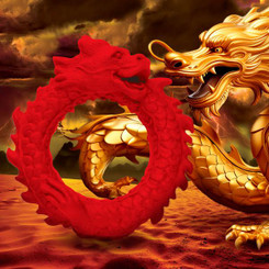 Rise Of The Dragon Silicone Erection Ring
