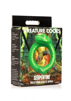 Creature Dildos Serpentine C-ring Grn
