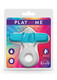 Play With Me - Delight Vibrating C-ring - Blue
