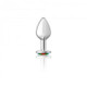 Cheeky Charms Round Rainbow Medium Silver Plug - view 2