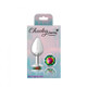 Cheeky Charms Round Rainbow Medium Silver Plug - view 3