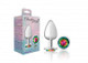 Cheeky Charms Round Rainbow Large Silver Plug - view 5