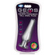 Cloud 9 Gems Silver Chromed Tall Anal Plug Medium - view 5