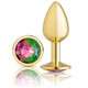 Cloud 9 Gems Gold Anal Plug Small - view 2