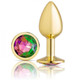 Cloud 9 Gems Gold Anal Plug Small - view 6