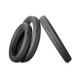 Perfect Fit Xact-fit Silicone Rings S-m-l (#14, #17, #20) Black - view 5