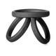 Perfect Fit Xact-fit Silicone Rings S-m-l (#14, #17, #20) Black - view 6