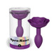 Love To Love Open Roses Anal Plug Small Purple Rain - view 2
