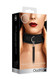 Velvet & Velcro Collar & Leash Adjustable Black - view 6