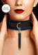 Velvet & Velcro Collar & Leash Adjustable Black - view 7