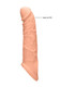 Realrock Penis Sleeve 8in Flesh - view 2