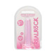 Realrock Crystal Clear Non-realistic Dildo With Suction Cup 5.3 In. Pink - view 2