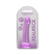 Shots Realrock Crystal Clear 7" Dildo - Purple - view 2