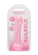 Realrock Non Realistic Dildo W Suction Cup 6.7in Pink - view 3