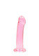 Realrock Non Realistic Dildo W Suction Cup 6.7in Pink - view 4