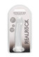 Realrock Non Realistic Dildo W Suction Cup 6.7in Transparent - view 3