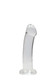 Realrock Non Realistic Dildo W Suction Cup 6.7in Transparent - view 4