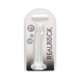 Realrock Non Realistic Dildo W Suction Cup 6.7in Transparent - view 6