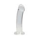 Realrock Non Realistic Dildo W Suction Cup 6.7in Transparent - view 7