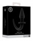 Shots Ouch Puppy Play Tail Butt Plug - Black