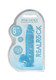Realrock Crystal Clear Realistic Dildo With Balls 6 In. Blue - view 3