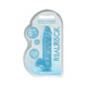 Realrock Crystal Clear Realistic Dildo With Balls 6 In. Blue - view 6