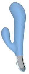 Mae B Lovely Vibes G Spot Twin Blue Vibrator