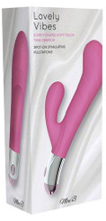 Mae B Lovely Vibes G Spot Twin Pink Vibrator